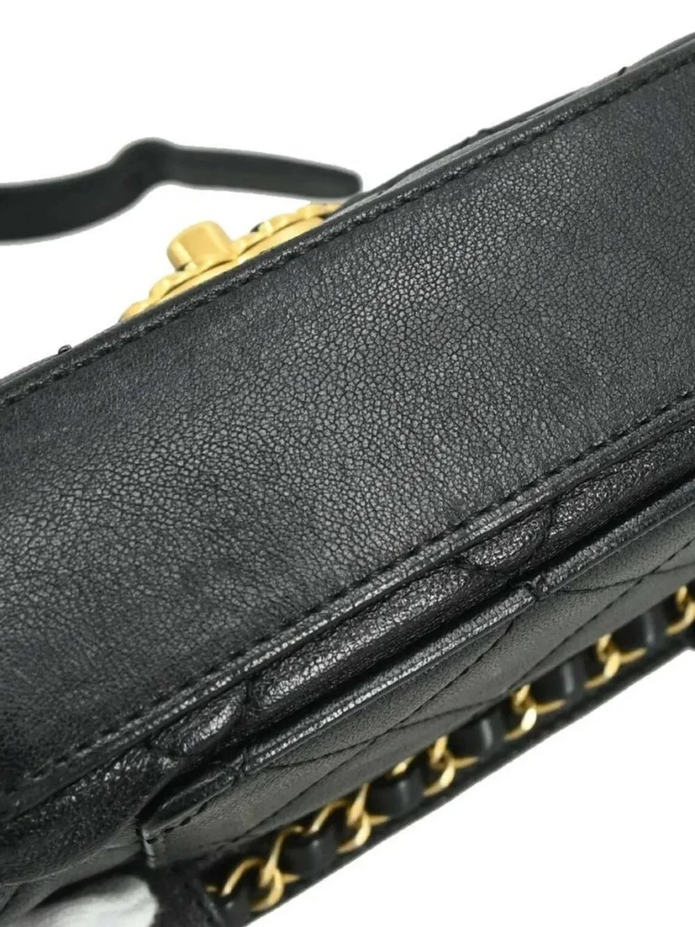 Chanel Black Lambskin 19 Waist Bum Bag 168567
